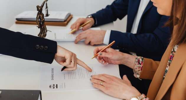 Buyouts, sales, or shared ownership are common methods of dividing business interests.